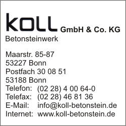 Koll GmbH & Co. KG Betonsteinwerk