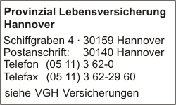 Provinzial Lebensversicherung Hannover