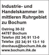 Industrie- und Handelskammer im mittleren Ruhrgebiet zu Bochum
