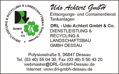 DRL-Dienstleistungs-, Recycling- und Landschaftsbau GmbH Dessau