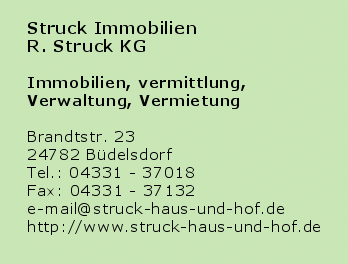 Struck KG Immobilien, R.