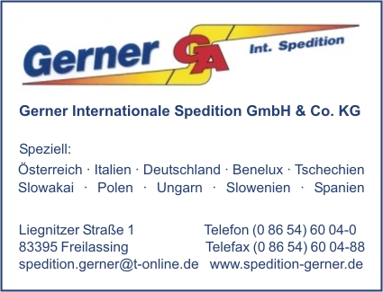 Gerner Internationale Spedition GmbH & Co. KG