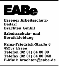 EABe - Essener Arbeitsschutz-Bedarf Brachten GmbH