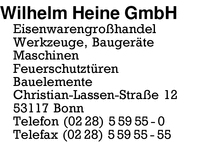 Heine GmbH, Wilhelm
