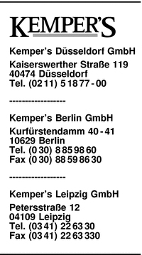 Kempers Dsseldorf GmbH