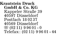 Krautstein Druck GmbH & Co. KG