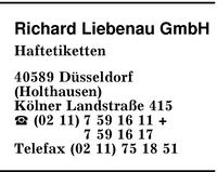 Liebenau GmbH, Richard