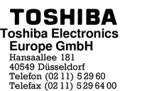 Toshiba Electronics Europe GmbH