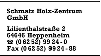 Schmatz Holz-Zentrum GmbH