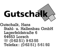 Gutschalk GmbH, Hans