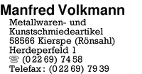 Volkmann, Manfred