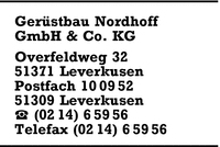 Gerstbau Nordhoff GmbH & Co. KG