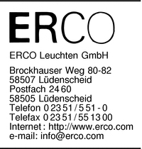 Erco Leuchten GmbH