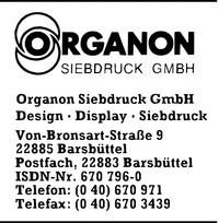 Organon Siebdruck GmbH