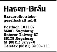 Hasen-Bru Brauereibetriebsgesellschaft mbH