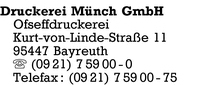 Druckerei Mnch GmbH & Co. KG