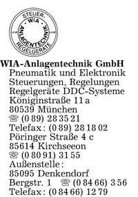 WIA-Anlagentechnik GmbH
