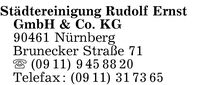 Stdtereinigung Rudolf Ernst GmbH & Co. KG