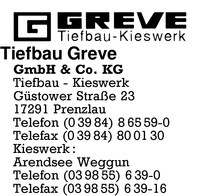 Tiefbau Greve GmbH & Co. KG