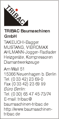 Tribac Baumaschinen GmbH