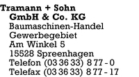 Tramann + Sohn GmbH & Co. KG