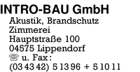 Intro-Bau GmbH