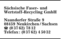 Schsische Faser- und Wertstoff-Recycling GmbH