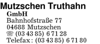 Mutzschen Truthahn GmbH
