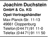 Duchstein Automobile GmbH & Co. KG, Joachim