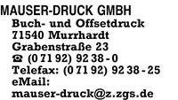 Mauser-Druck GmbH