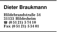 Braukmann, Dieter