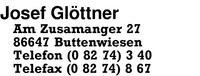Glttner, Josef