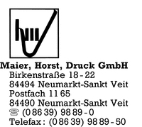 Maier Druck GmbH, Horst