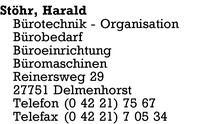 Sthr, Harald