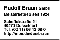 Braun GmbH, Rudolf
