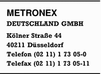 Metronex Deutschland GmbH