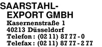 Saarstahl Export GmbH