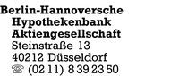 Berlin-Hannoversche Hypothekenbank AG
