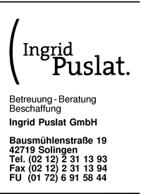 Puslat GmbH, Ingrid