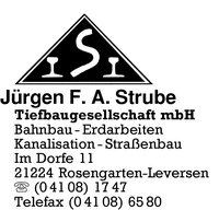 Strube Tiefbauges. mbH, Jrgen F. A.