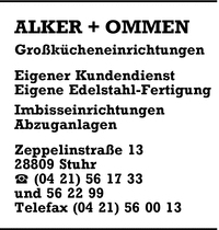 Alker & Ommen Grokcheneinrichtungen