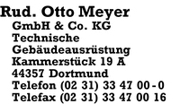Meyer GmbH & Co. KG, Rud. Otto