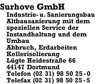 Surhove GmbH