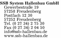 SSB System Hallenbau GmbH