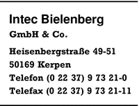 Intec Bielenberg GmbH & Co.