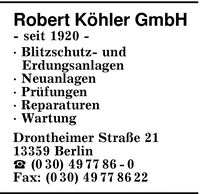 Khler, Robert, GmbH