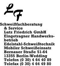 Schweifachberatung & Service Lutz Friedrich GmbH