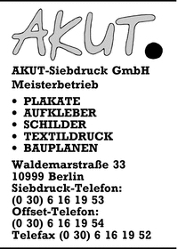 Akut Siebdruck GmbH