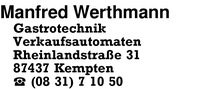 Werthmann, Manfred
