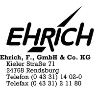 Ehrich GmbH & Co. KG, F.